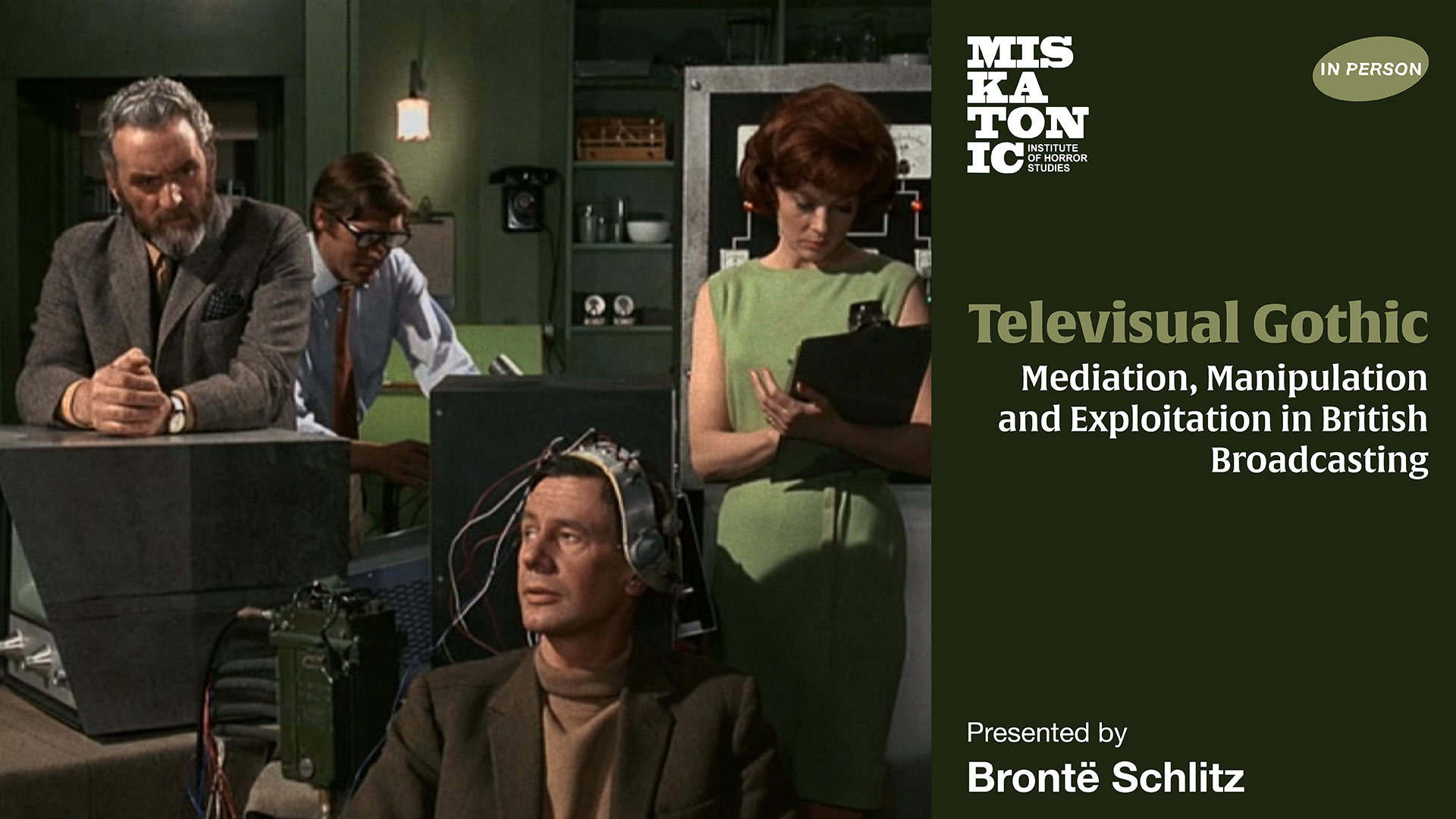 Televisual Gothic: Mediation, Manipulation and Exploitation in British Broadcasting (London)